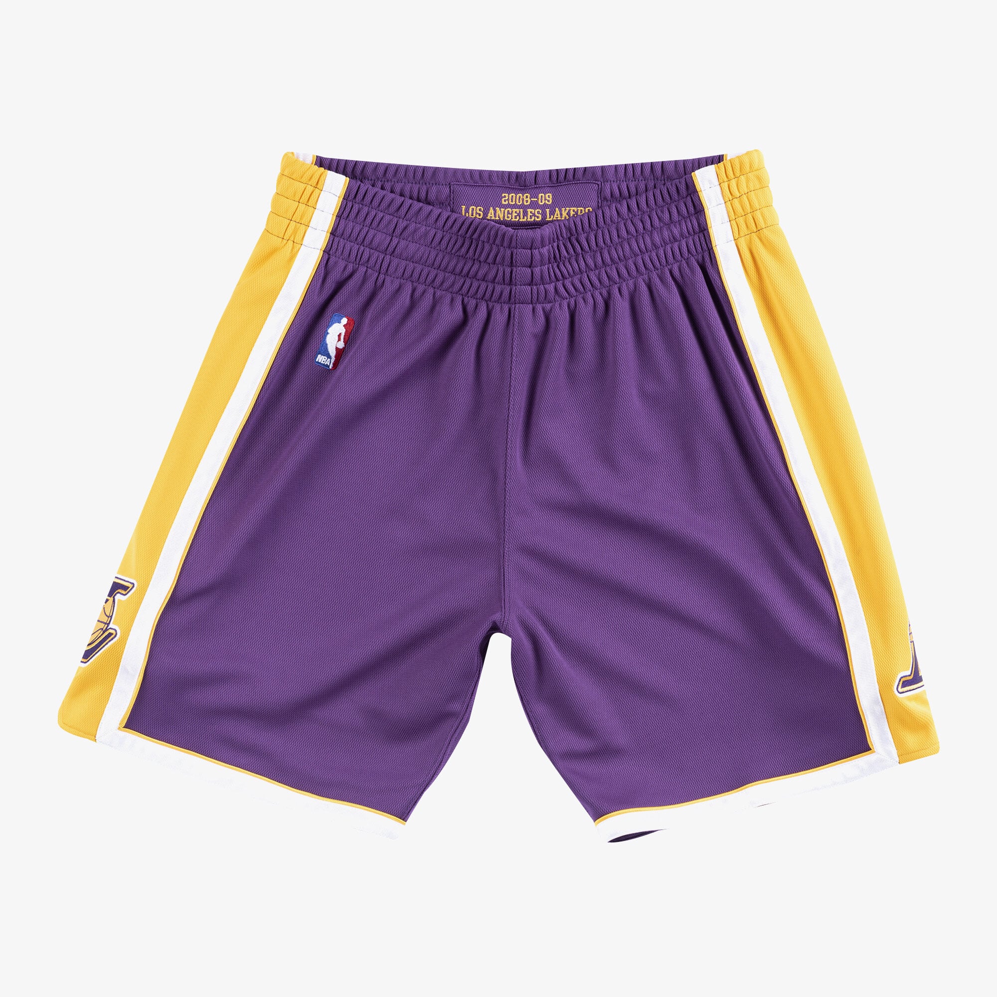 Los Angeles Lakers Mitchell & Ness Authentic Shorts Road 2008–09