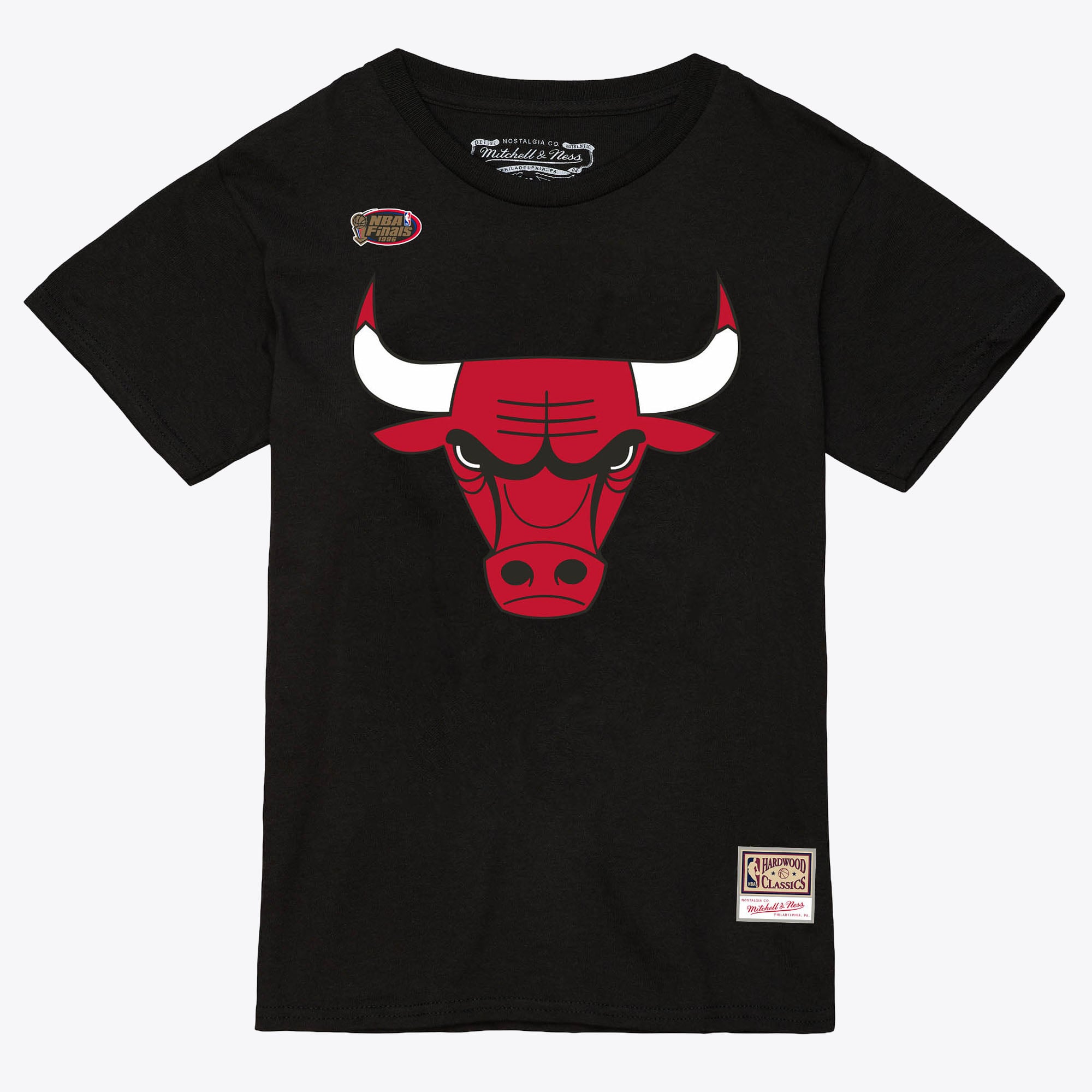 T-shirt con logo della squadra dei Chicago Bulls Mitchell & Ness