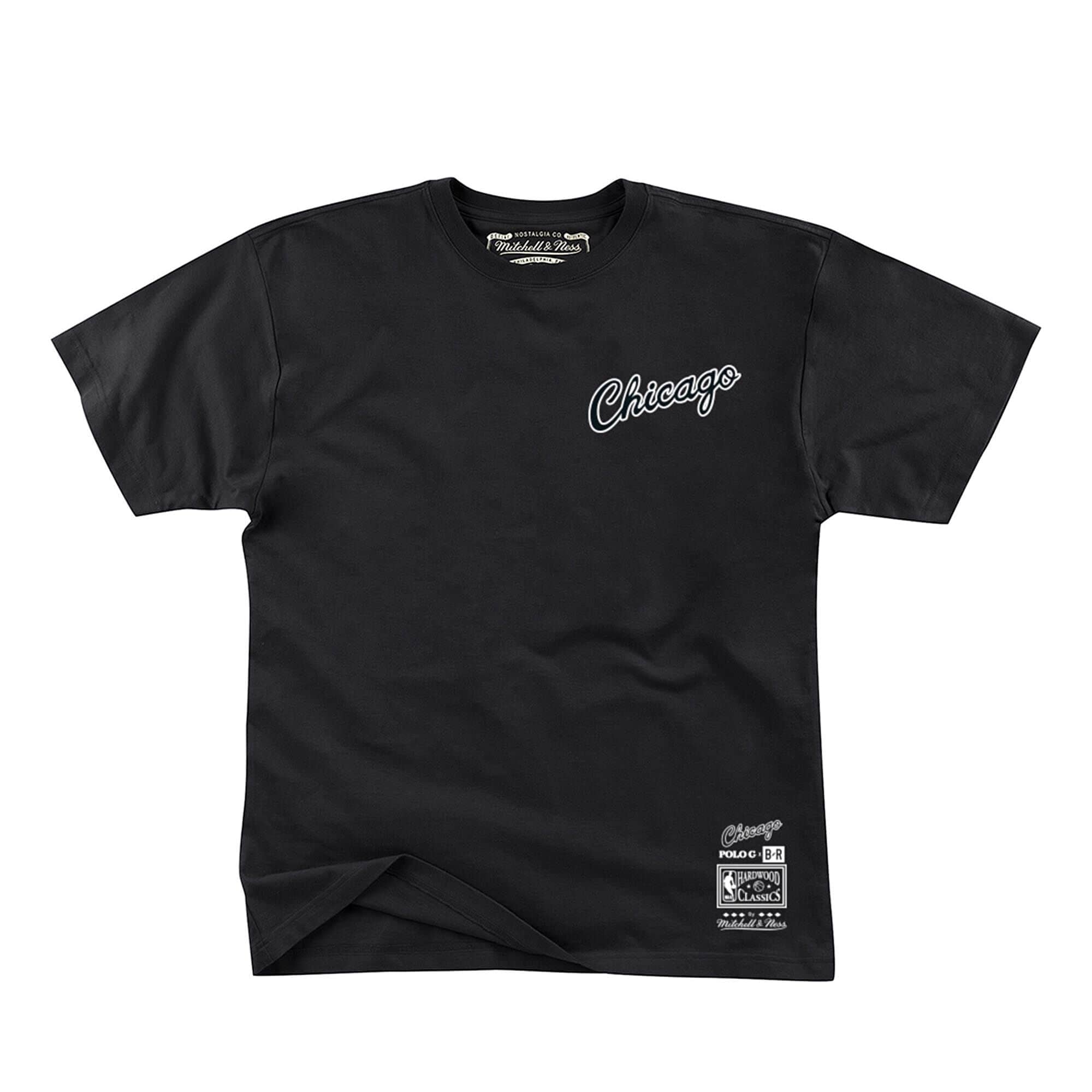 Chicago Bulls Mitchell & Ness Polo G X BR Remix T-shirt