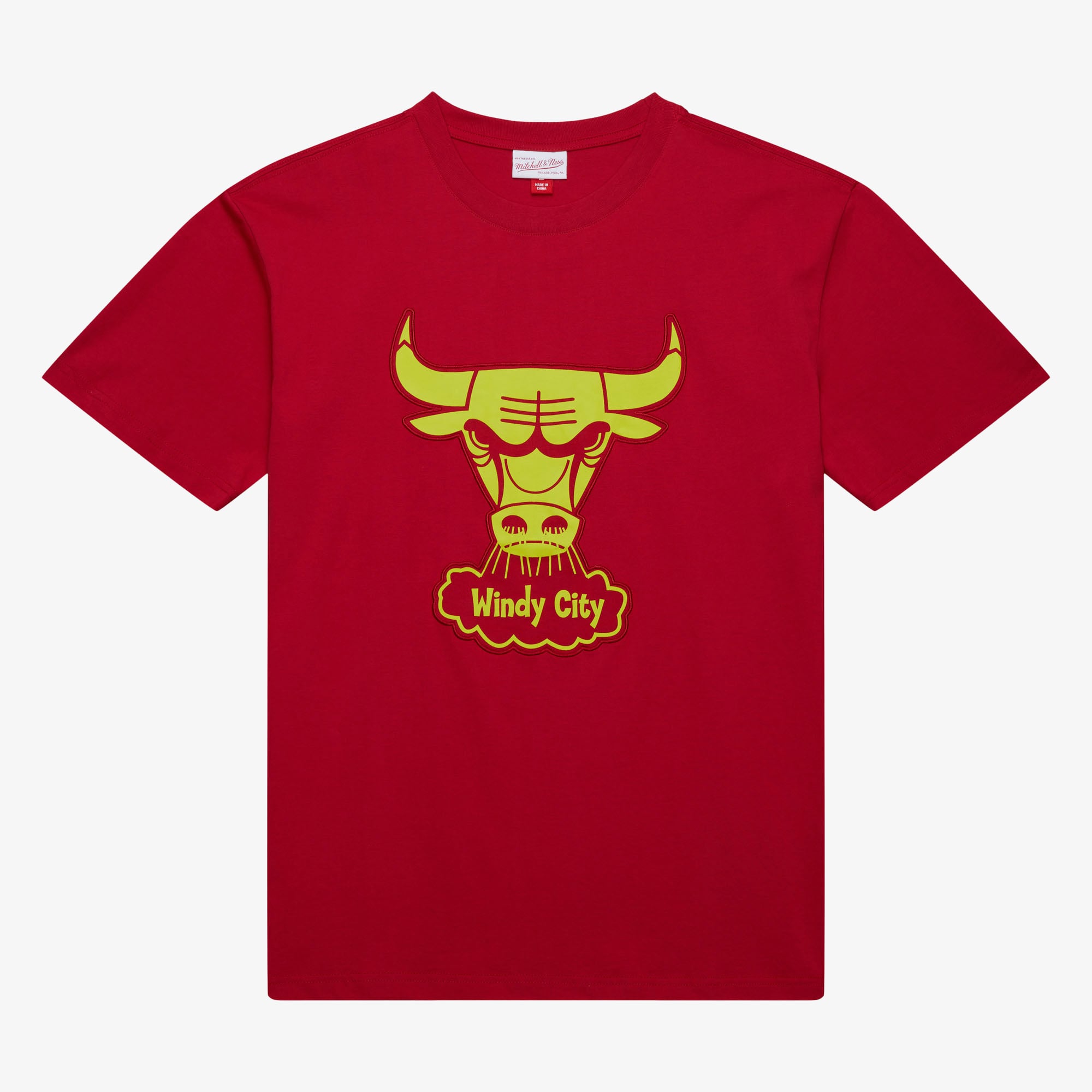 Chicago Bulls, Mitchell & Ness, Neon Nights Premium T-shirt