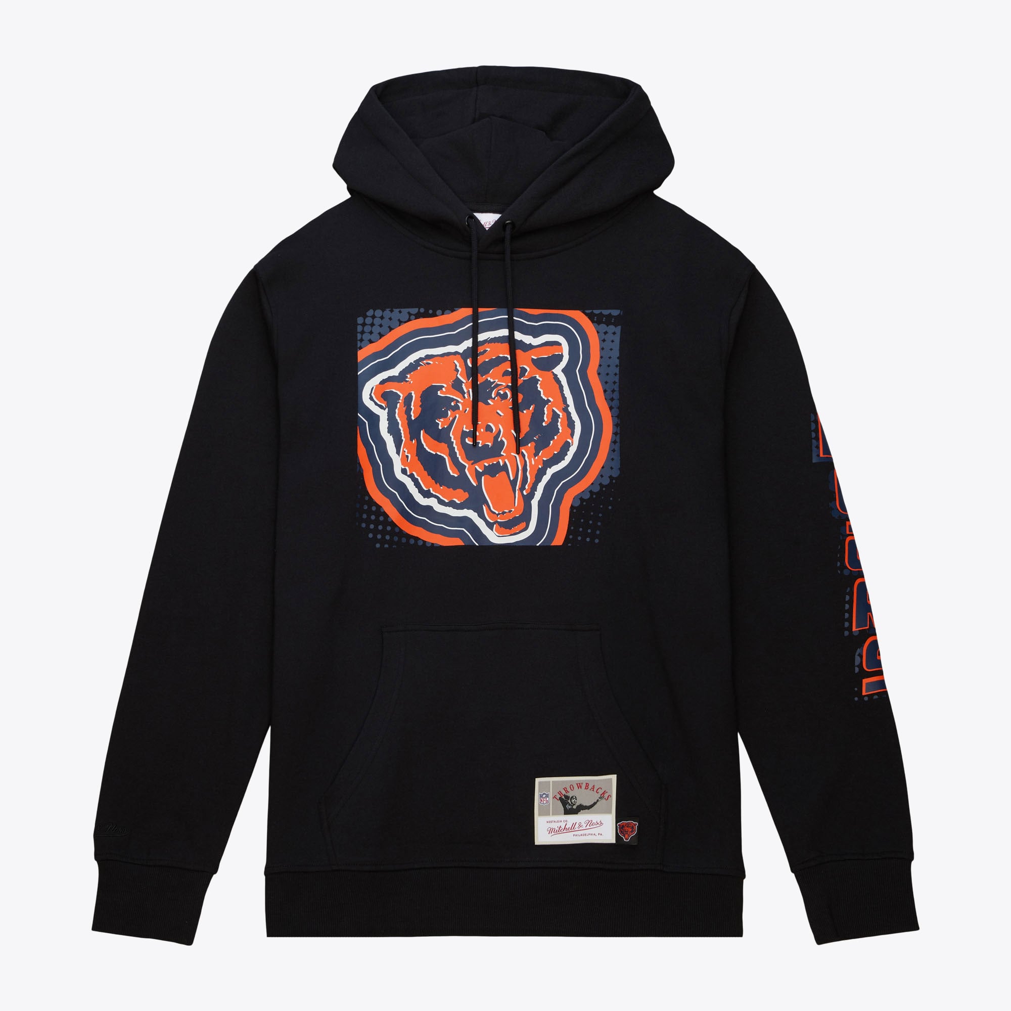 Chicago Bears Mitchell & Ness Big Face 7.0 Hoodie