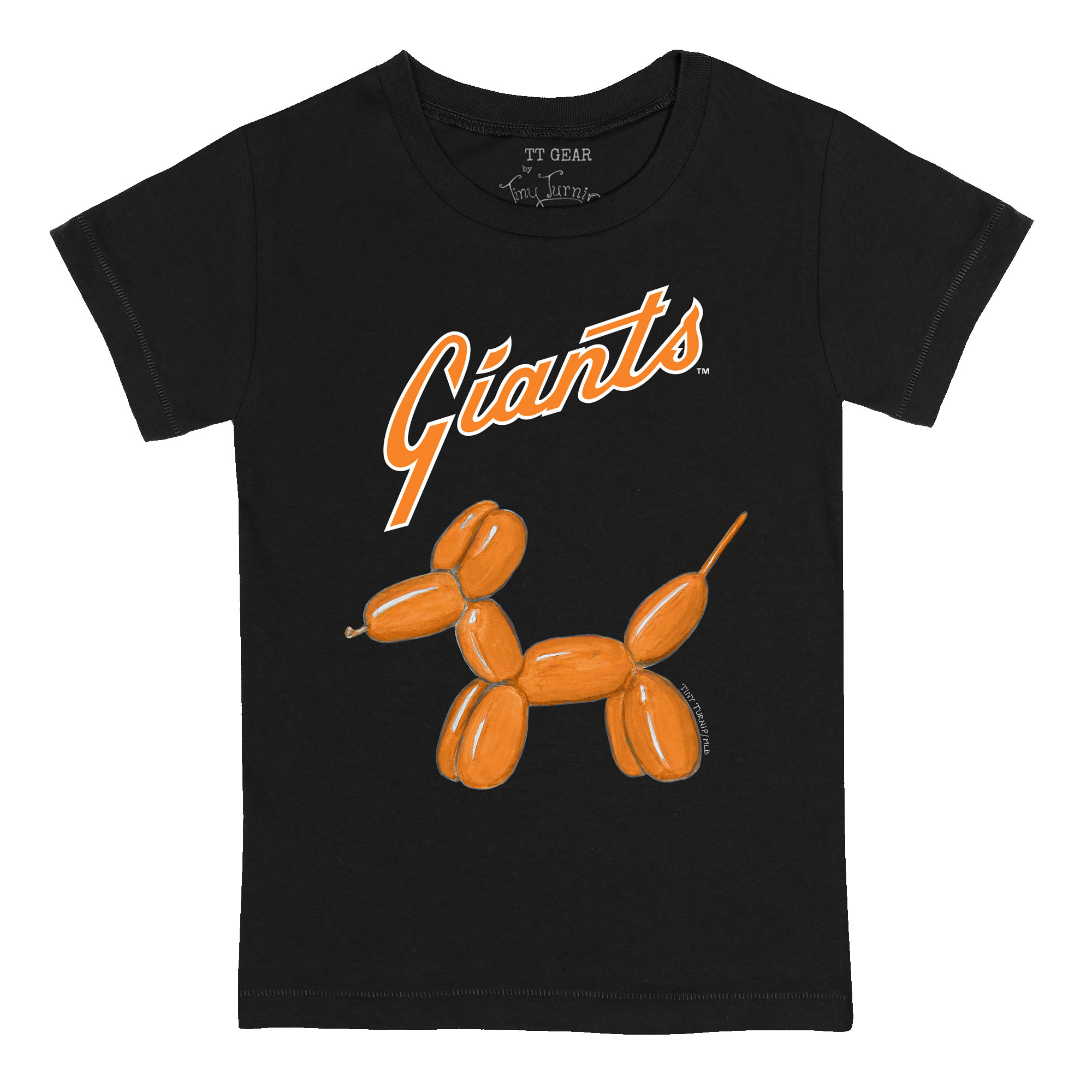 Infant Tiny Turnip Black San Francisco Giants Balloon Dog T-Shirt Infant Tiny Turnip Black San Francisco Giants Balloon Dog T-Shirt