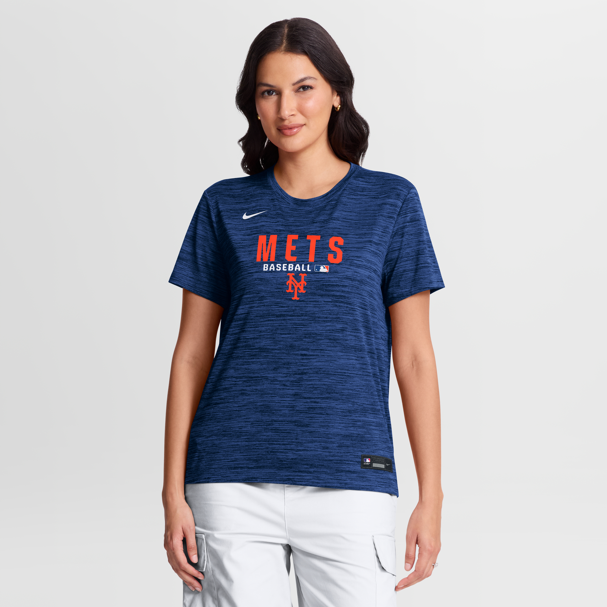 Women's Nike Royal New York Mets Authentic Collection Velocity Dri-FIT T-Shirt