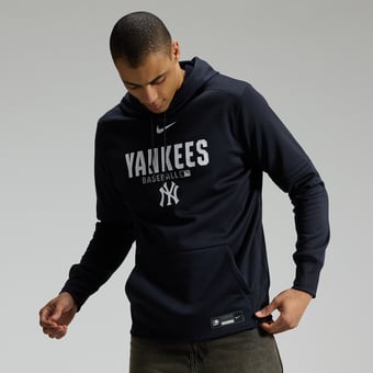 Men's Nike Navy New York Yankees Authentic Collection Therma-FIT Hoodie