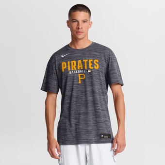 Men's Nike Black Pittsburgh Pirates Authentic Collection Velocity Dri-FIT T-Shirt