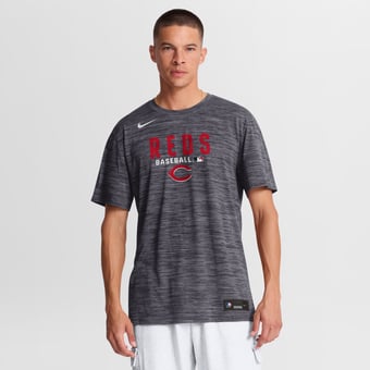 Men's Nike Black Cincinnati Reds Authentic Collection Velocity Dri-FIT T-Shirt