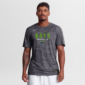 Men's Nike Black Tampa Bay Rays Authentic Collection Velocity Dri-FIT T-Shirt