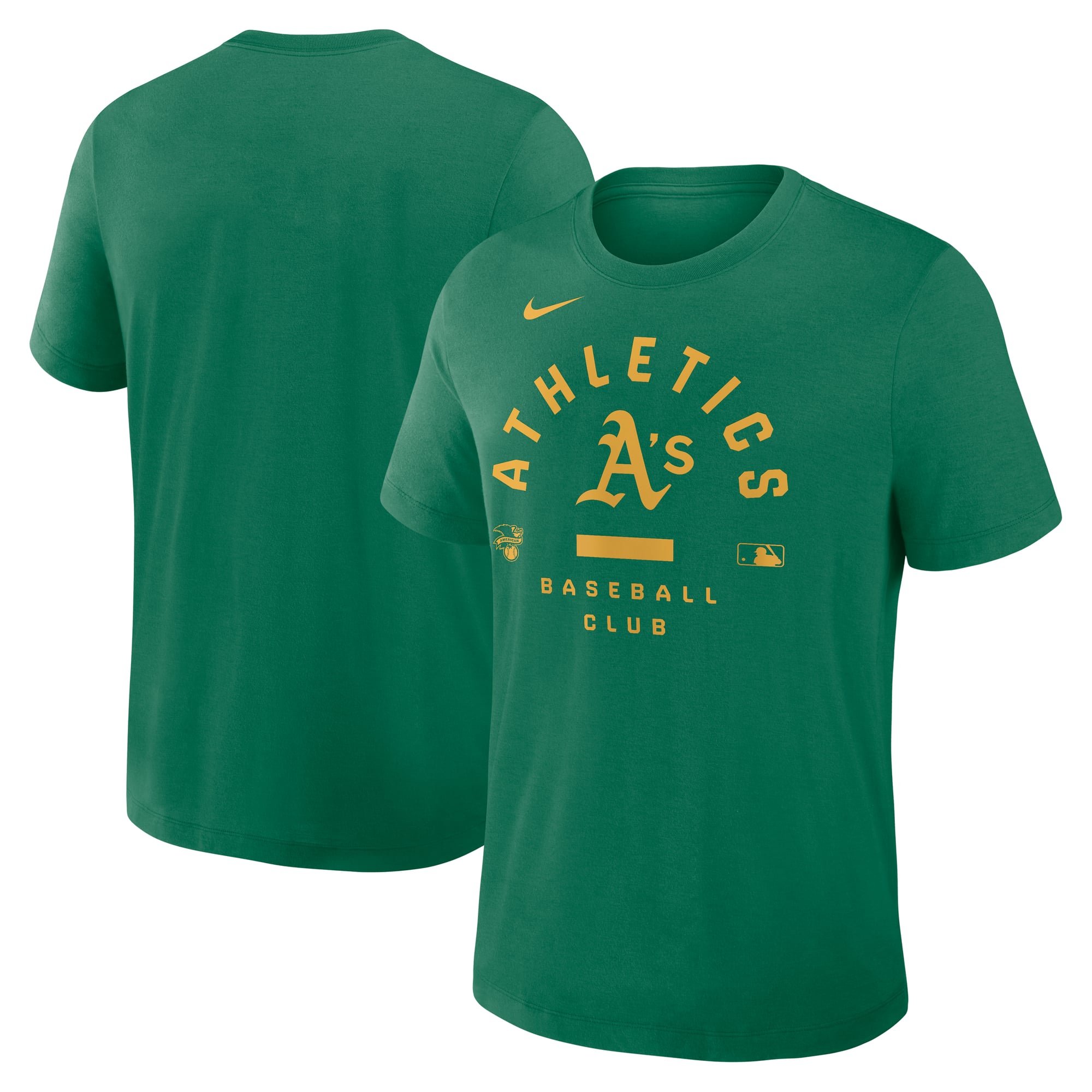 Men's Nike Kelly Green Athletics Authentic Collection Early Work Tri-Blend Dri-FIT T-Shirt