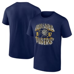 Men's Navy Indiana Pacers Quick Strides T-Shirt