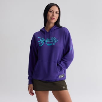 Women's Nike Purple Arizona Diamondbacks Authentic Collection City Connect Therma Hoodie
