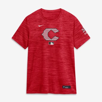 Women's Nike Red Cincinnati Reds 2026 City Connect Authentic Collection Velocity Dri-FIT T-Shirt