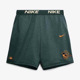 Men's Nike Green Baltimore Orioles 2026 City Connect Authentic Collection Dri-FIT Knit Shorts