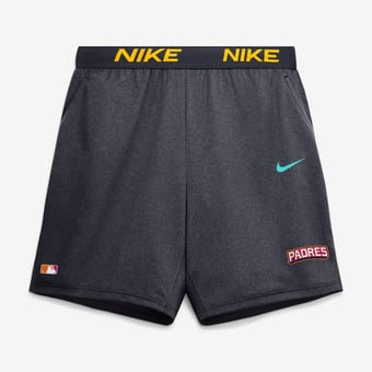 Men's Nike Obsidian San Diego Padres 2026 City Connect Authentic Collection Dri-FIT Knit Shorts
