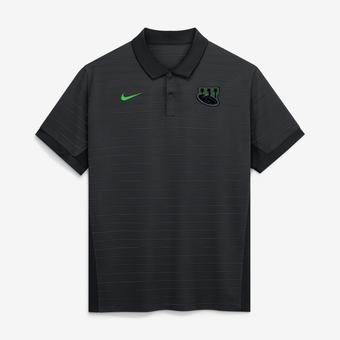 Men's Nike Black/Anthracite Tampa Bay Rays Authentic Collection City Connect Striped Victory Dri-FIT Polo
