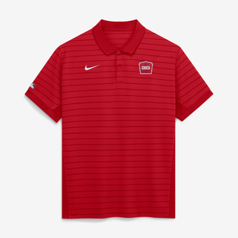 Men's Nike Red Cincinnati Reds 2026 City Connect Authentic Collection Striped Victory Dri-FIT Polo