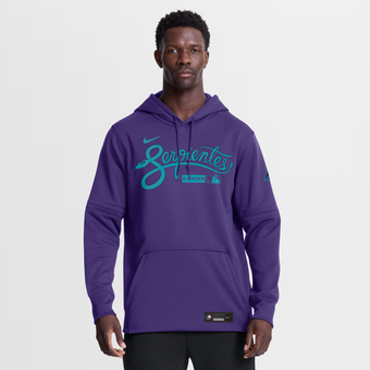 Men's Nike Purple Arizona Diamondbacks Authentic Collection City Connect Therma-FIT Hoodie