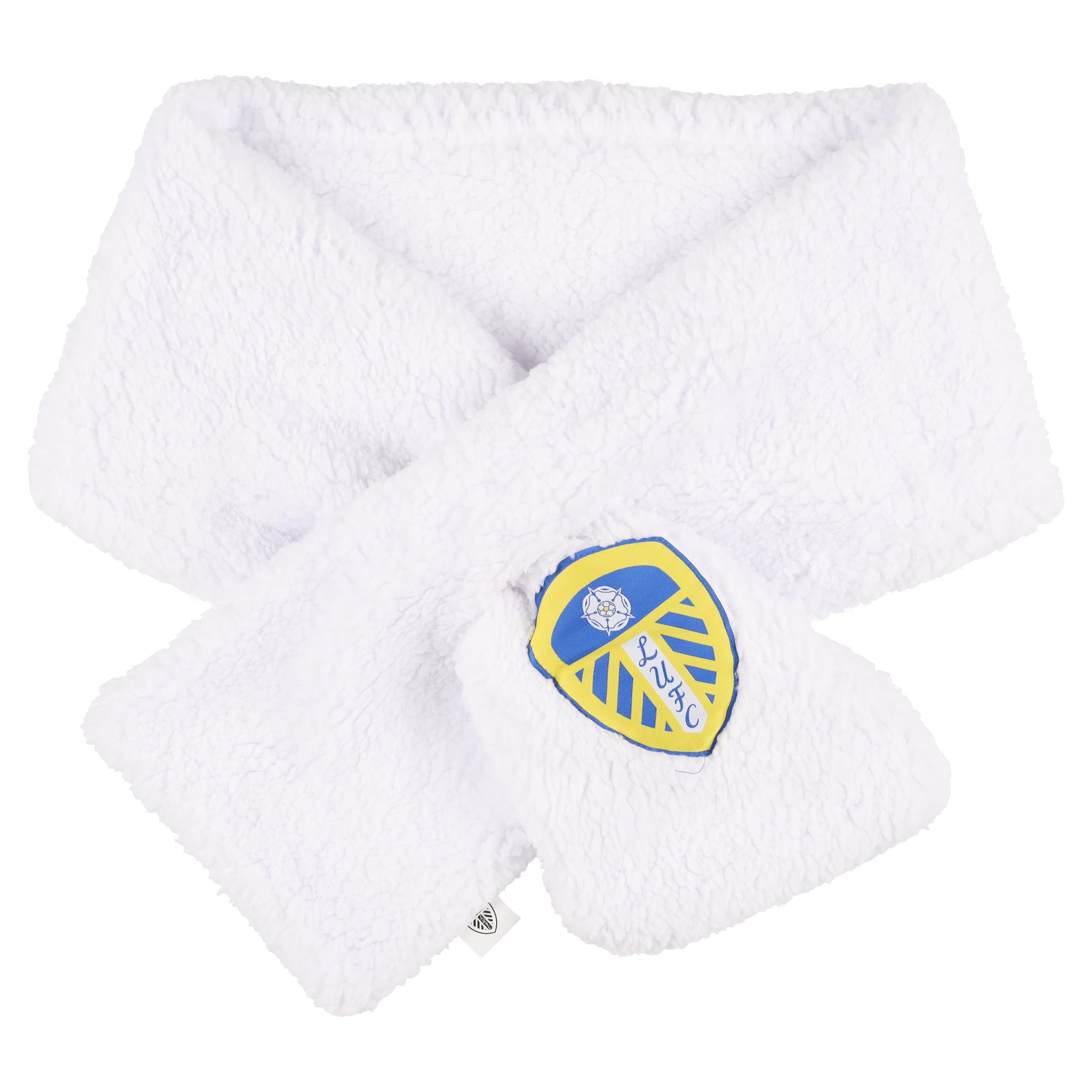 Leeds United Super Soft Sherpa Bar Scarf