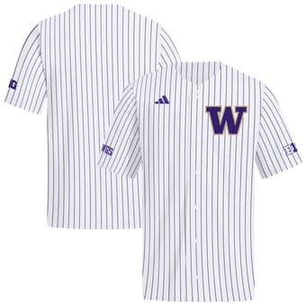 Men's adidas  White Washington Huskies Home Replica Baseball Jersey