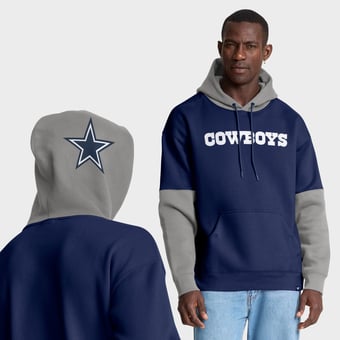 Dallas Cowboys Fanatics RedZone Helmet Hoodie - Mens