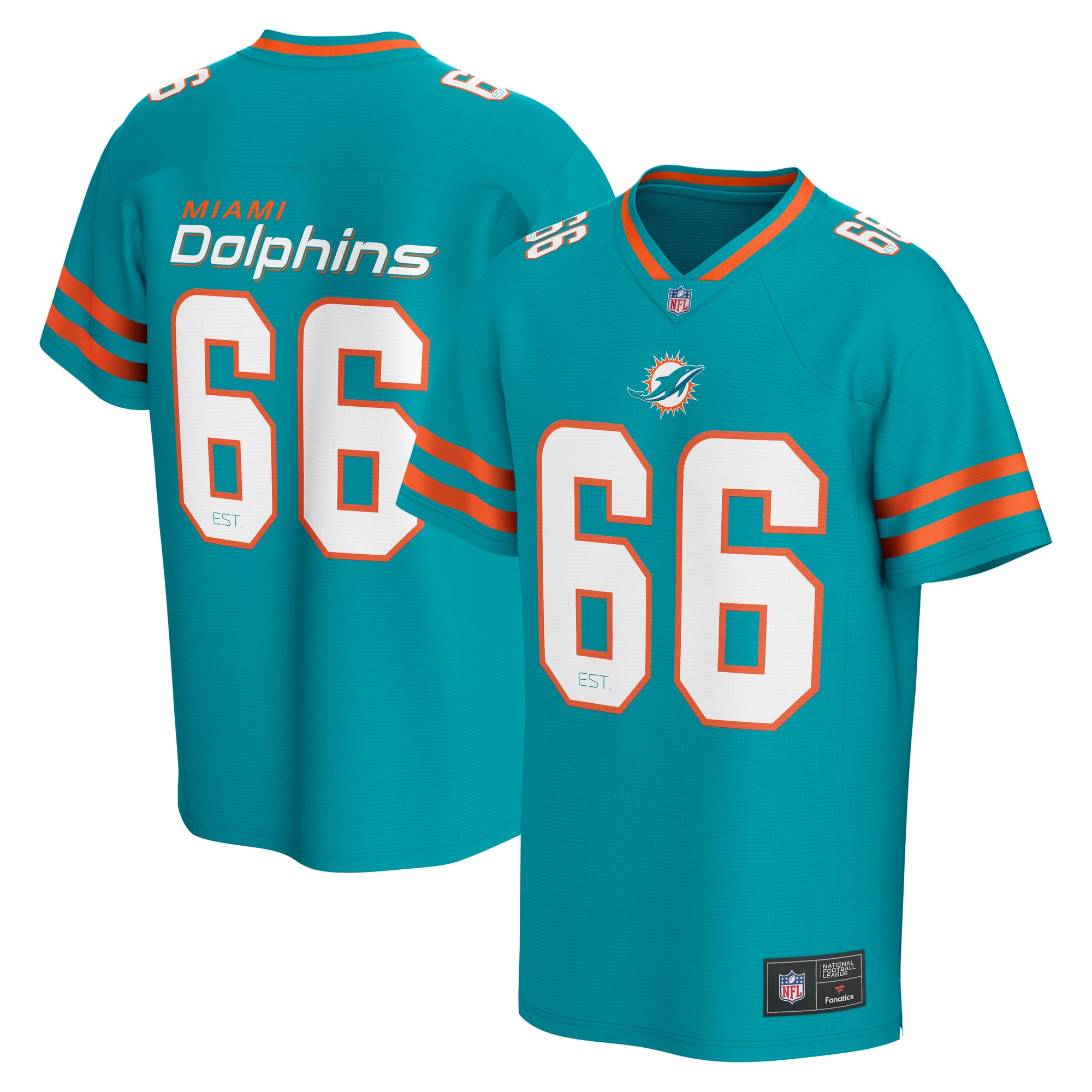 Maglia Core Foundation dei Miami Dolphins - Uomo