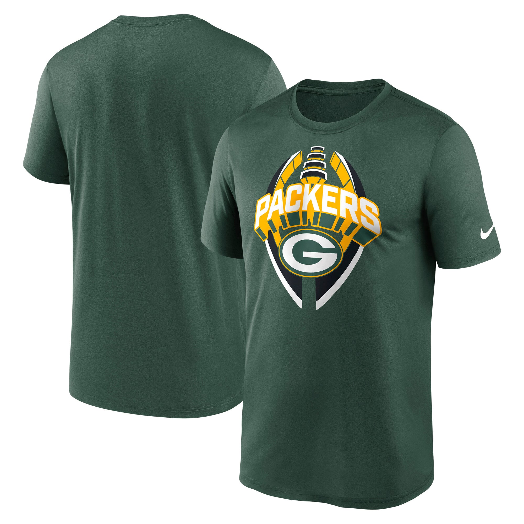 Green Bay Packers Nike Short Sleeve Legend Icon T-Shirt - Mens