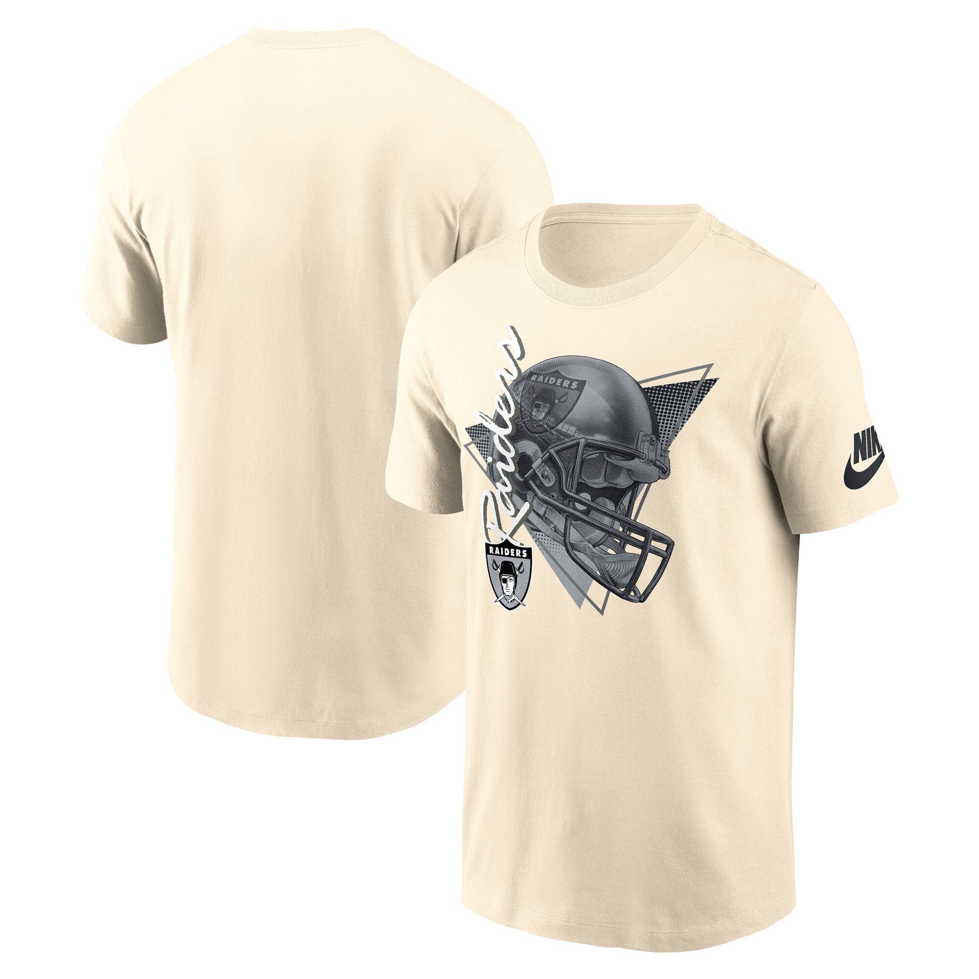 T-shirt Nike Rewind Essential en coton des Raiders de Las Vegas - Homme