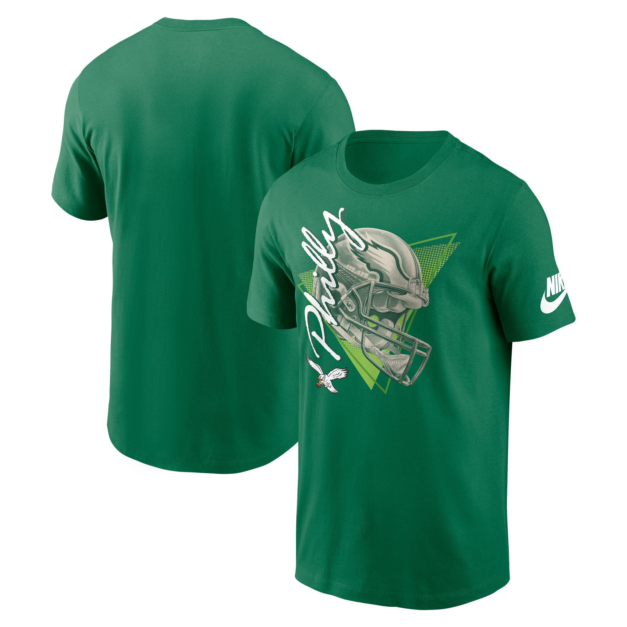 T-shirt Nike Rewind Essential en coton des Eagles de Philadelphie - Homme
