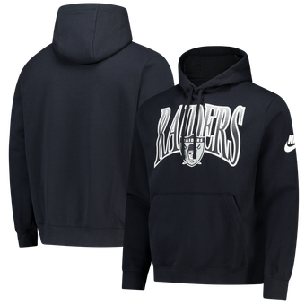 Las Vegas Raiders Nike Rewind Club Hoodie - Mens