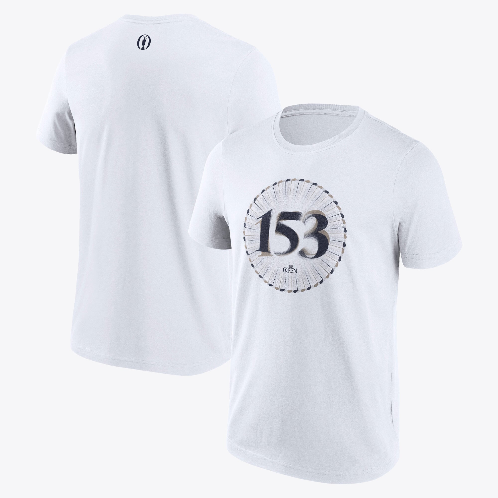 Maglietta grafica The 153rd Open Royal Portrush - Bianco