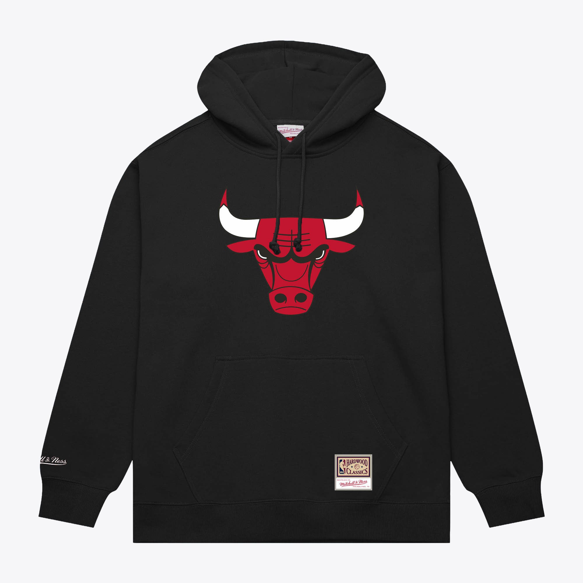 Sudadera con capucha con el logotipo del equipo de los Chicago Bulls de Mitchell & Ness