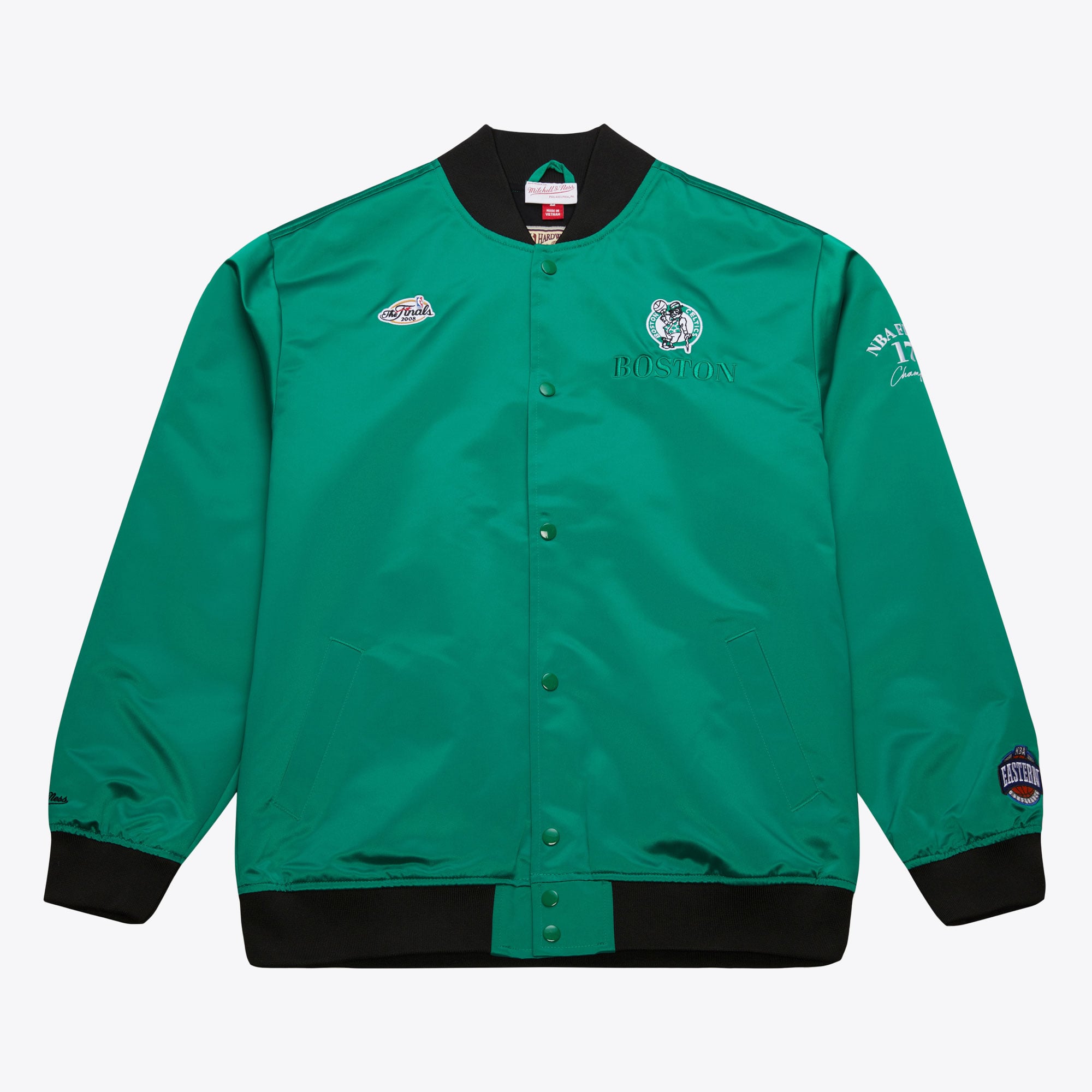 Boston Celtics Mitchell & Ness Team OG 3.0 Leichte Satinjacke