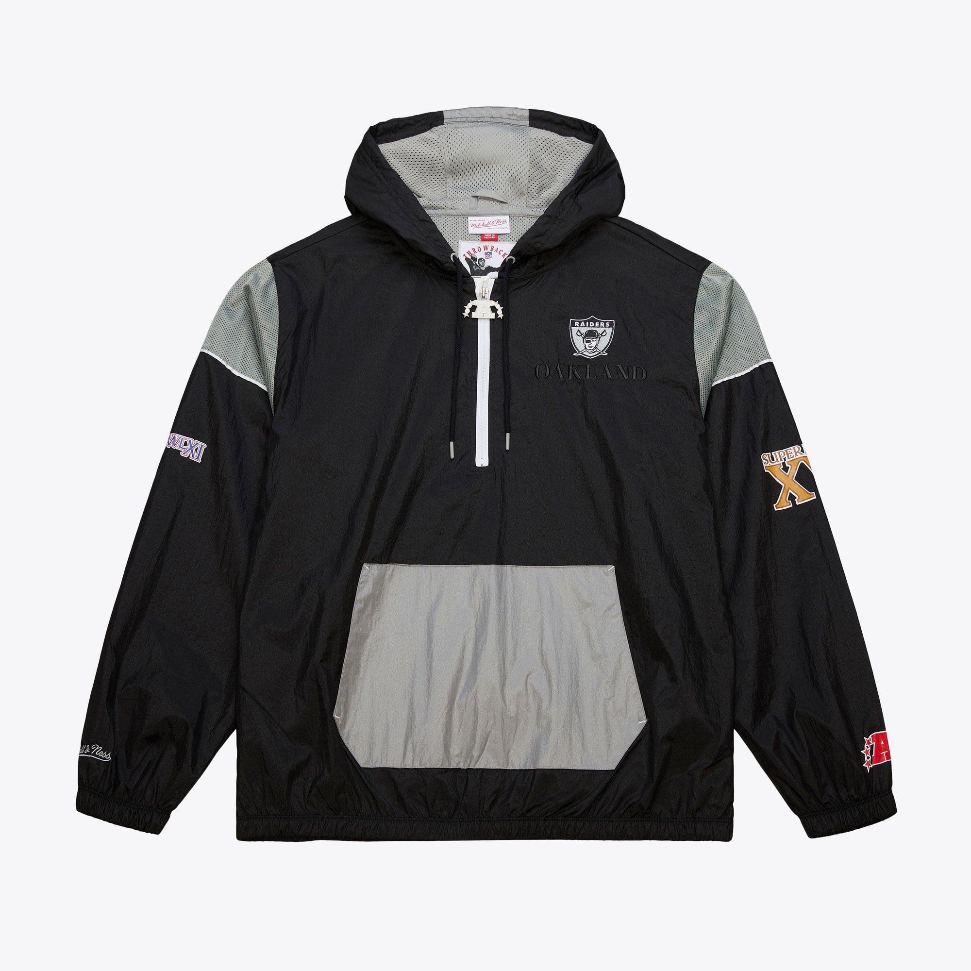Oakland Raiders Mitchell & Ness Team OG 3.0 Anorak