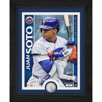 Highland Mint Juan Soto New York Mets 13" x 16" Artist Proof Silver Coin Photo Mint