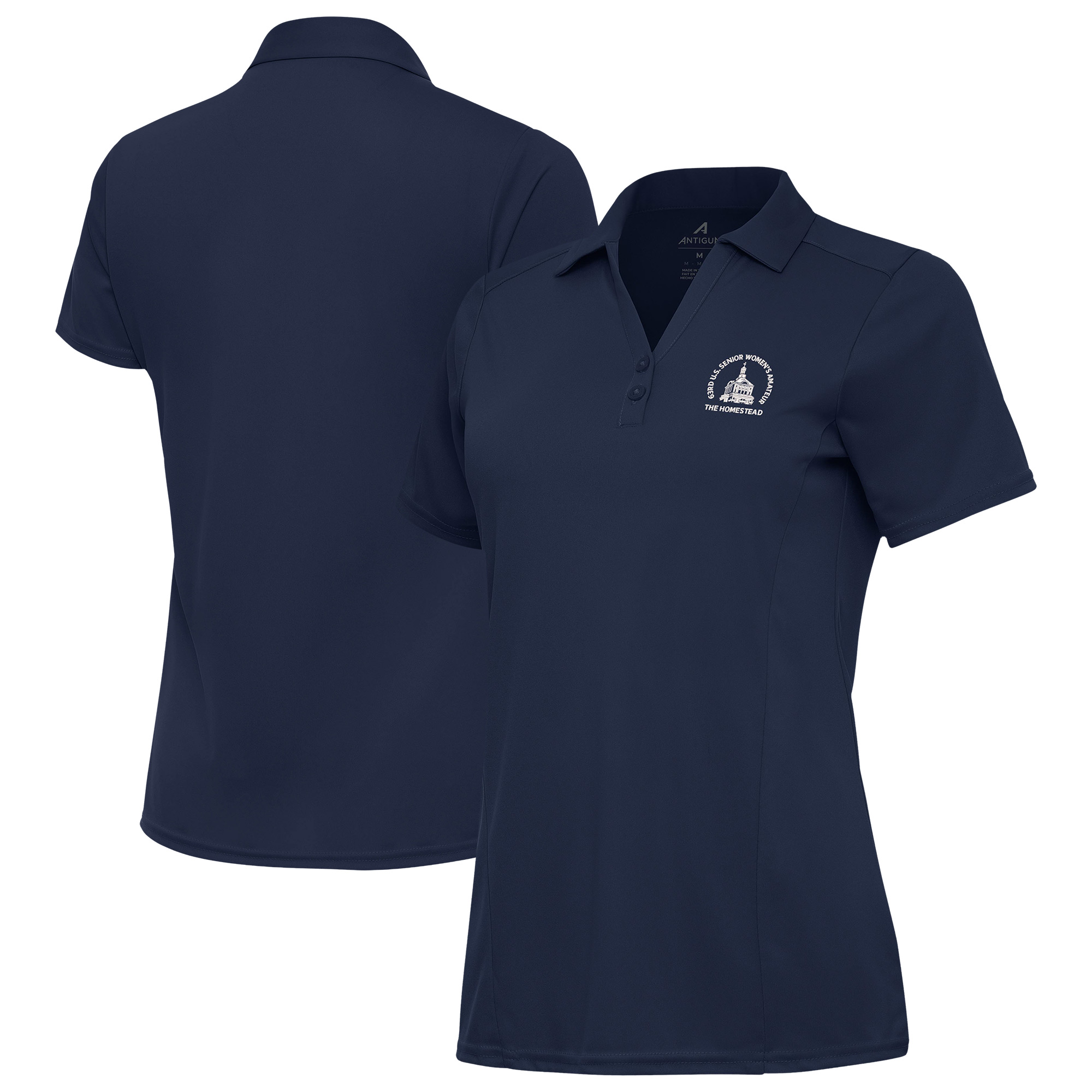 Women’s 2025 U.S. Senior Women’s Amateur Antigua Navy Tribute Polo Women’s 2025 U.S. Senior Women’s Amateur Antigua Navy Tribute Polo