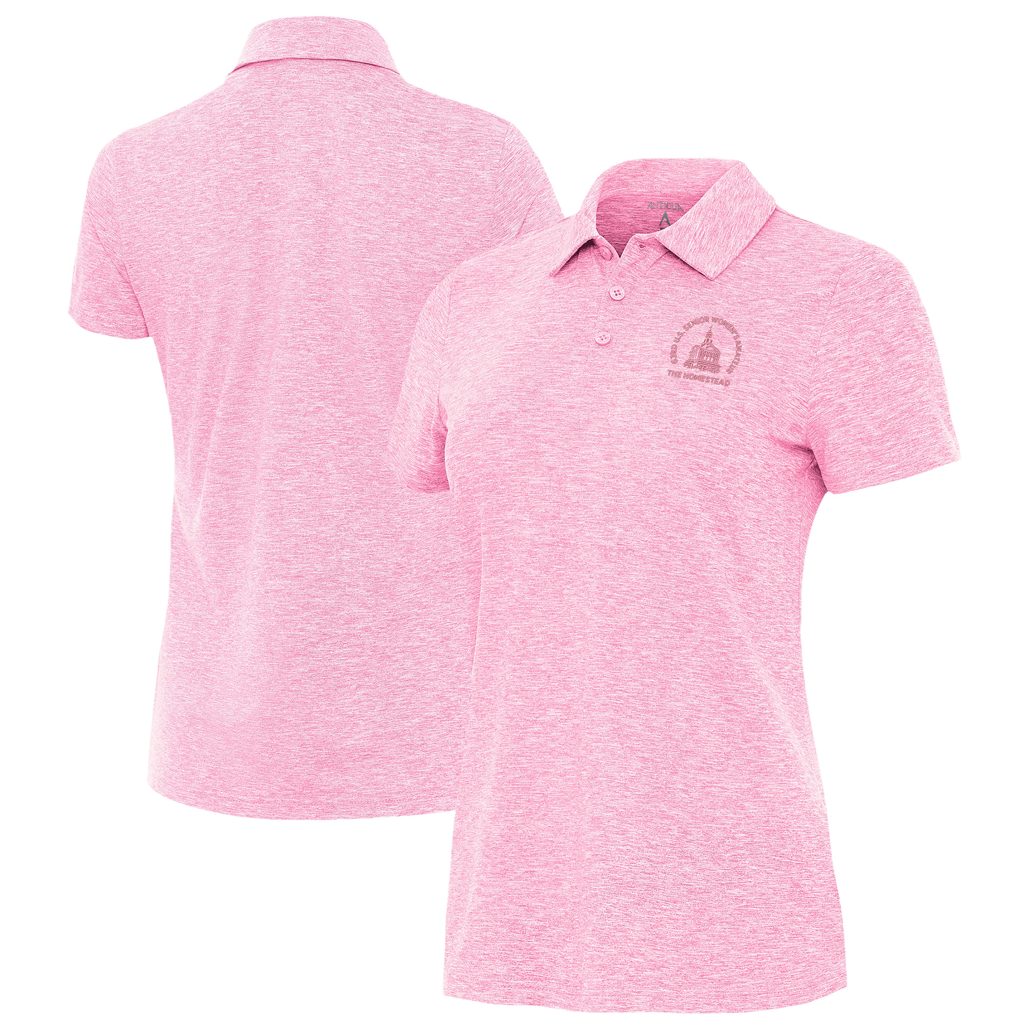 Women’s 2025 U.S. Senior Women’s Amateur Antigua Pink Matter Polo Women’s 2025 U.S. Senior Women’s Amateur Antigua Pink Matter Polo