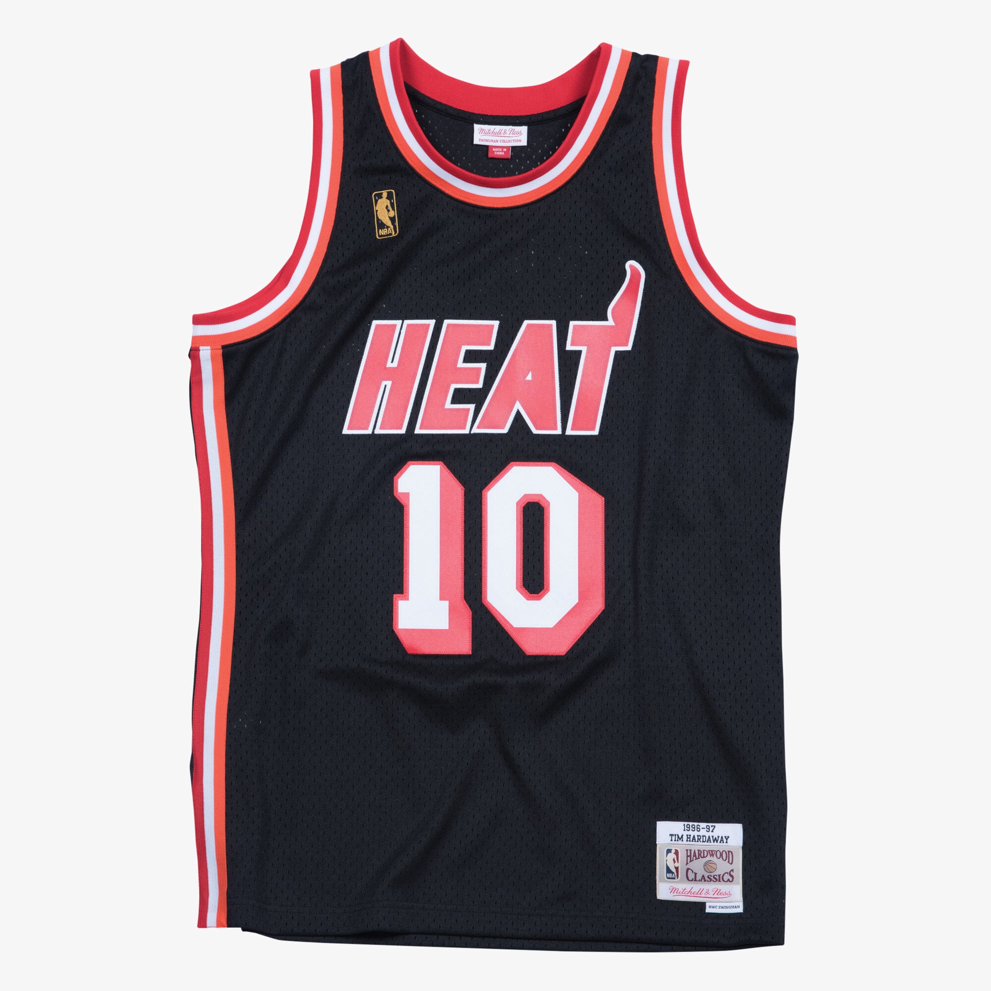 Tim Hardaway Miami Heat 1996-97 Mitchell & Ness Swingman Trikot – Schwarz