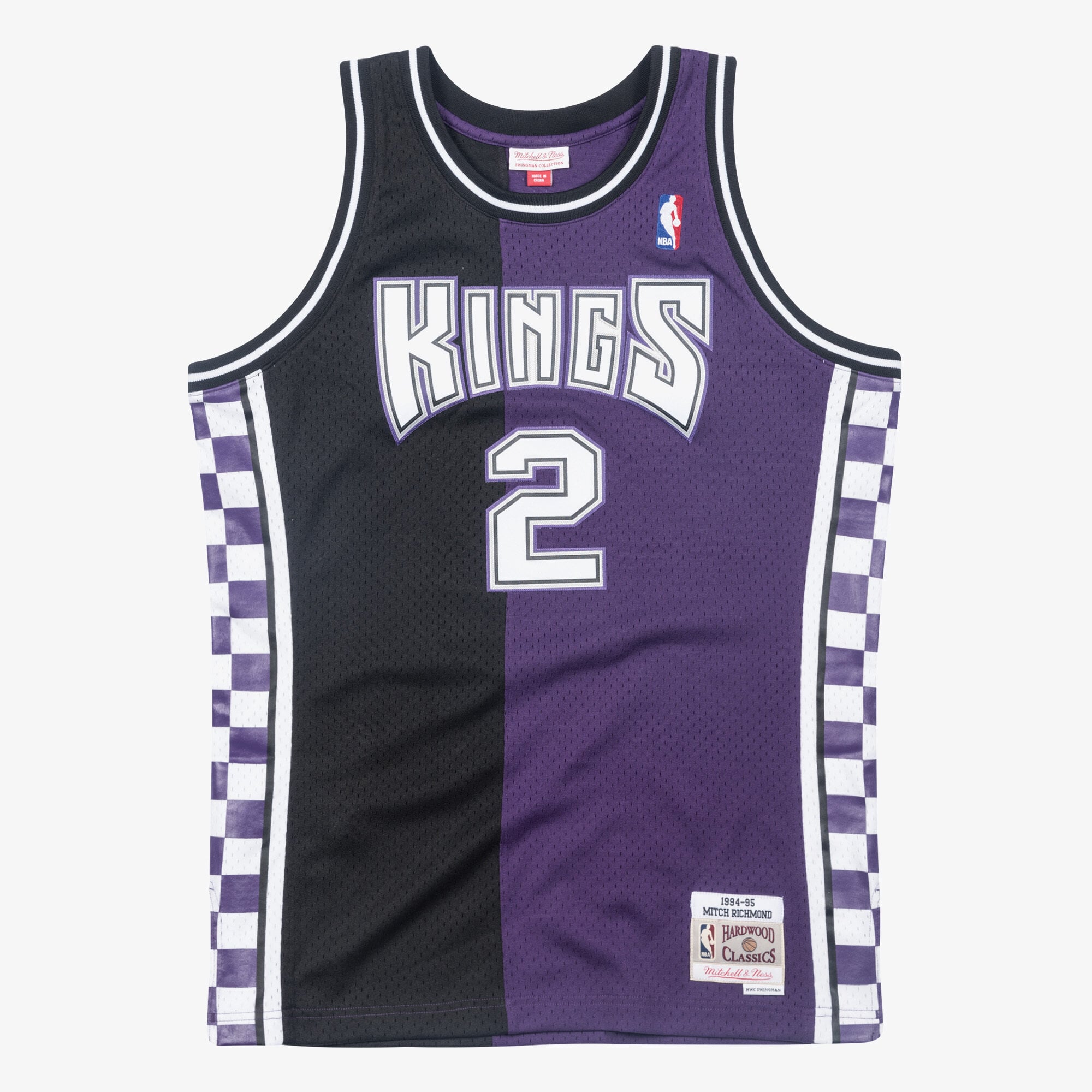 Maillot Swingman Sacramento Kings 1994-95 Mitchell & Ness – Noir – Mitch Richmond