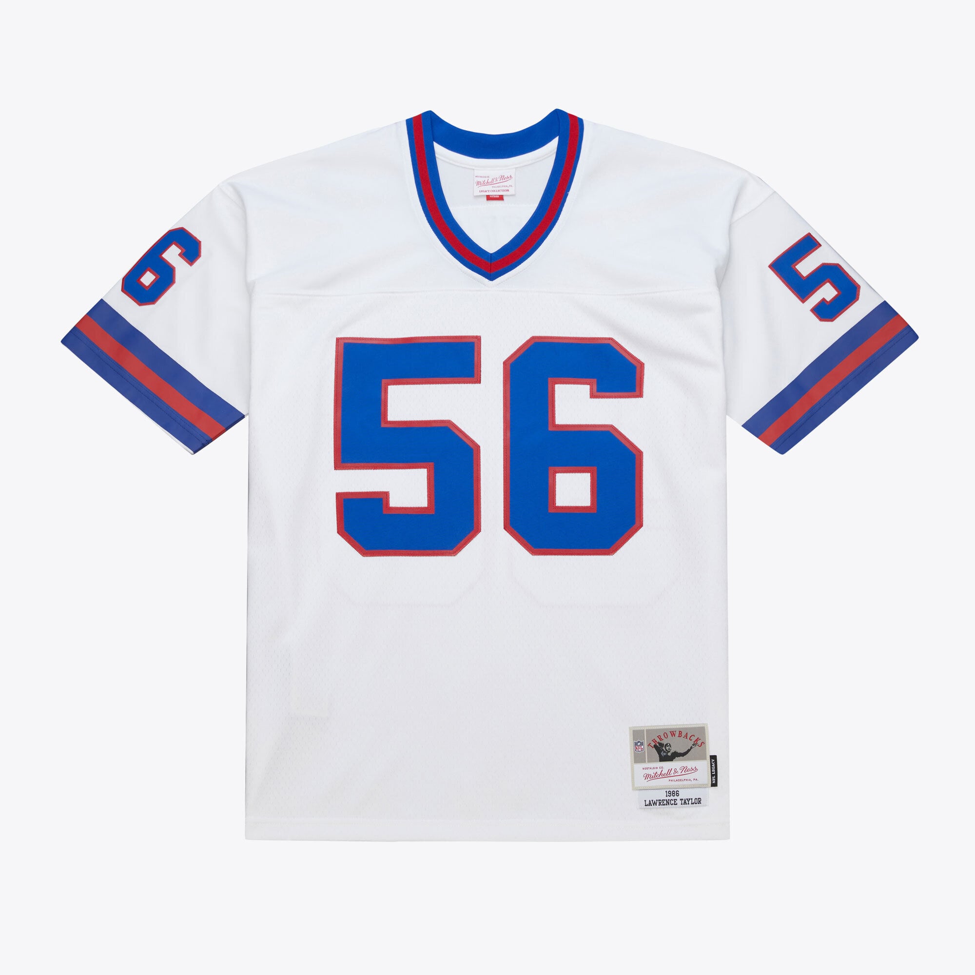 Lawrence Taylor New York Giants 1986 Mitchell & Ness Legacy Trikot – Weiß