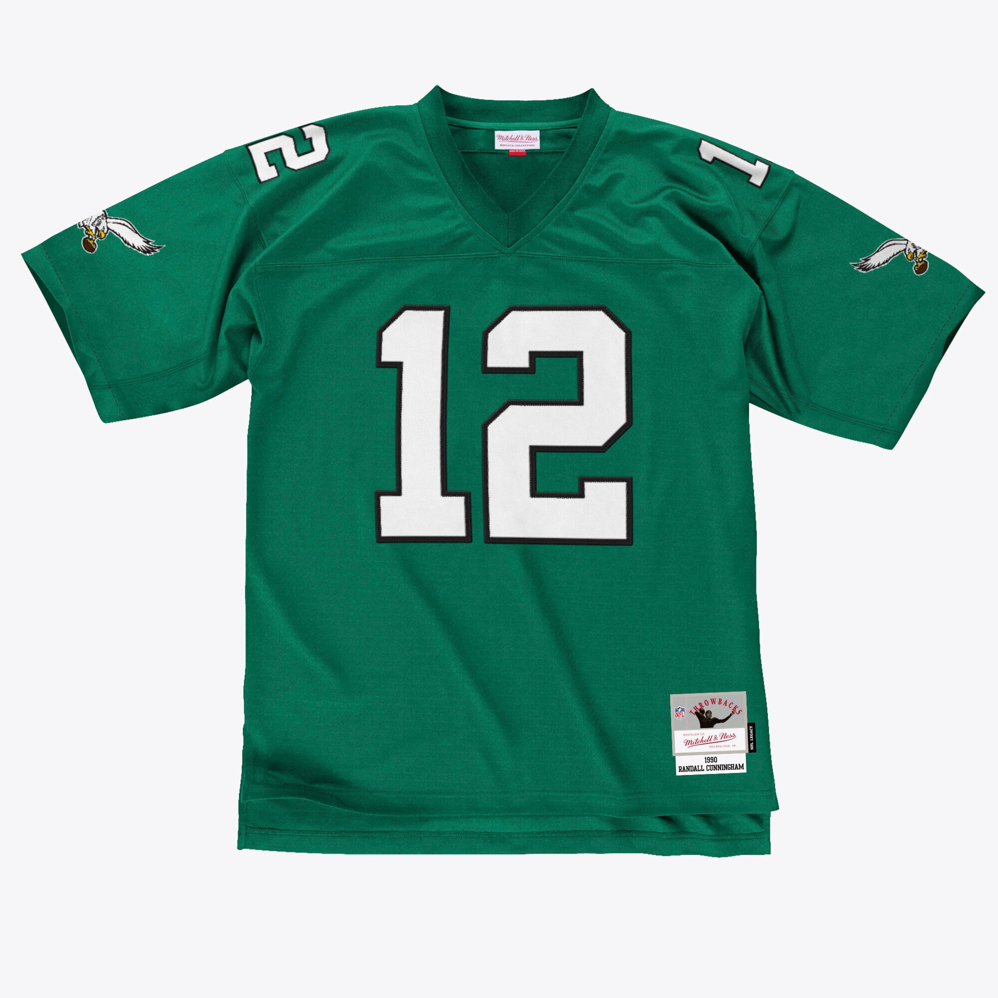 Randall Cunningham Philadelphia Eagles 1990 Mitchell & Ness Legacy Trikot – Grün