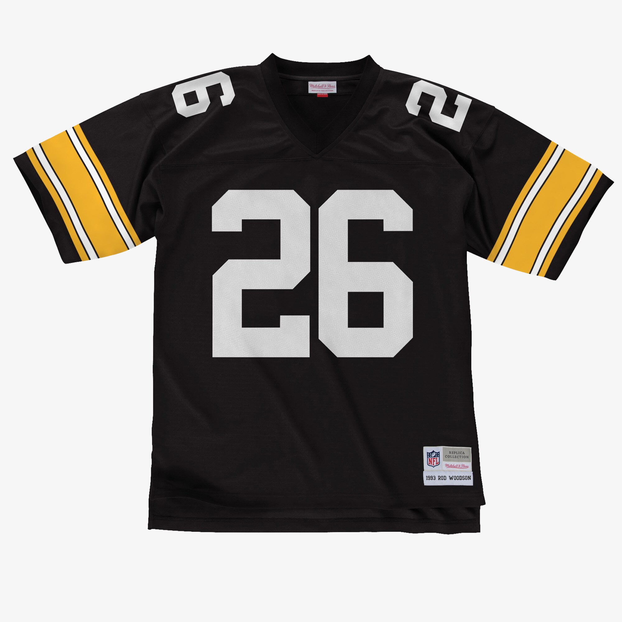 Rod Woodson Pittsburgh Steelers 1993 Mitchell & Ness Legacy Trikot – Schwarz
