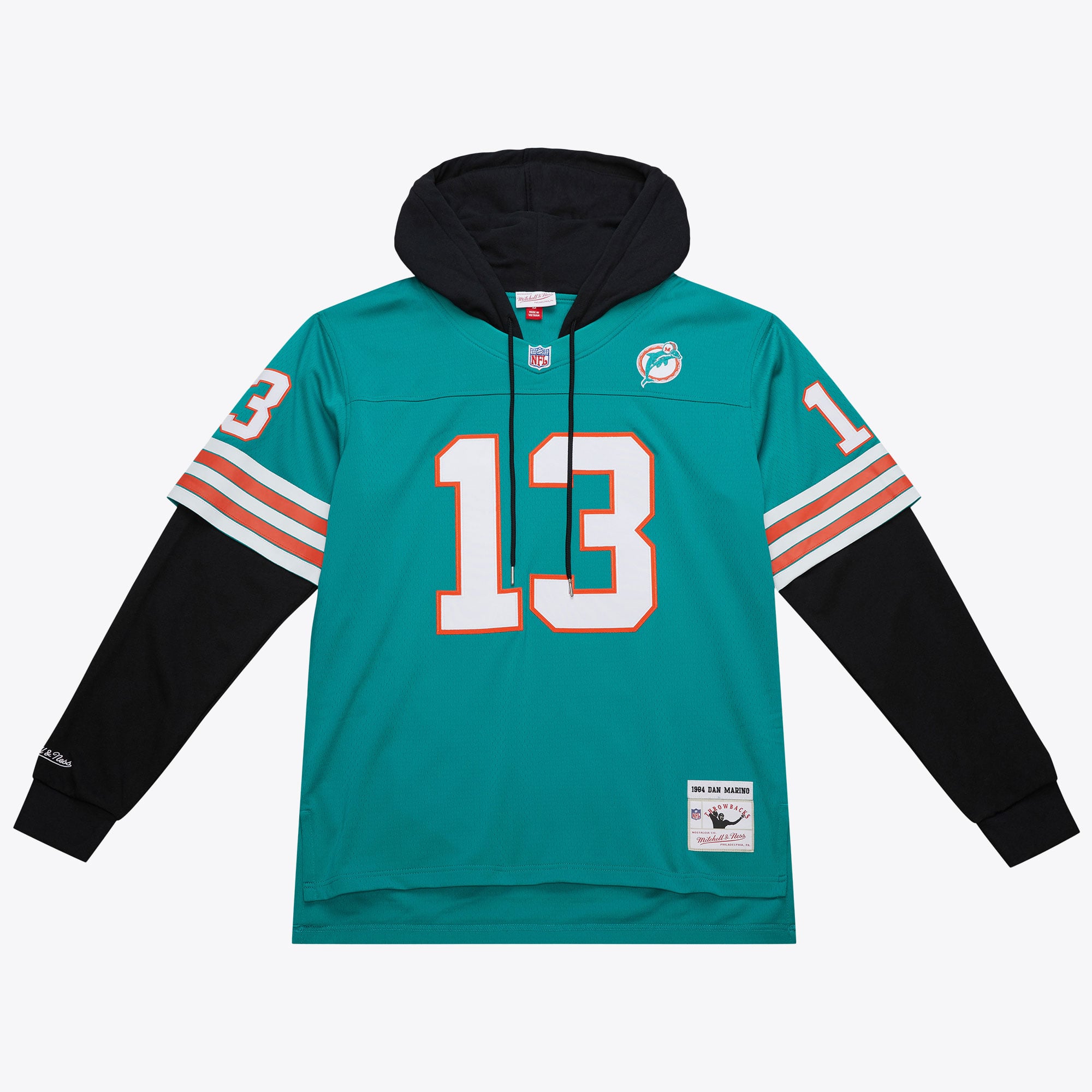 Dan Marino Miami Dolphins 1984 Mitchell & Ness Trikot-Hoodie – Grün