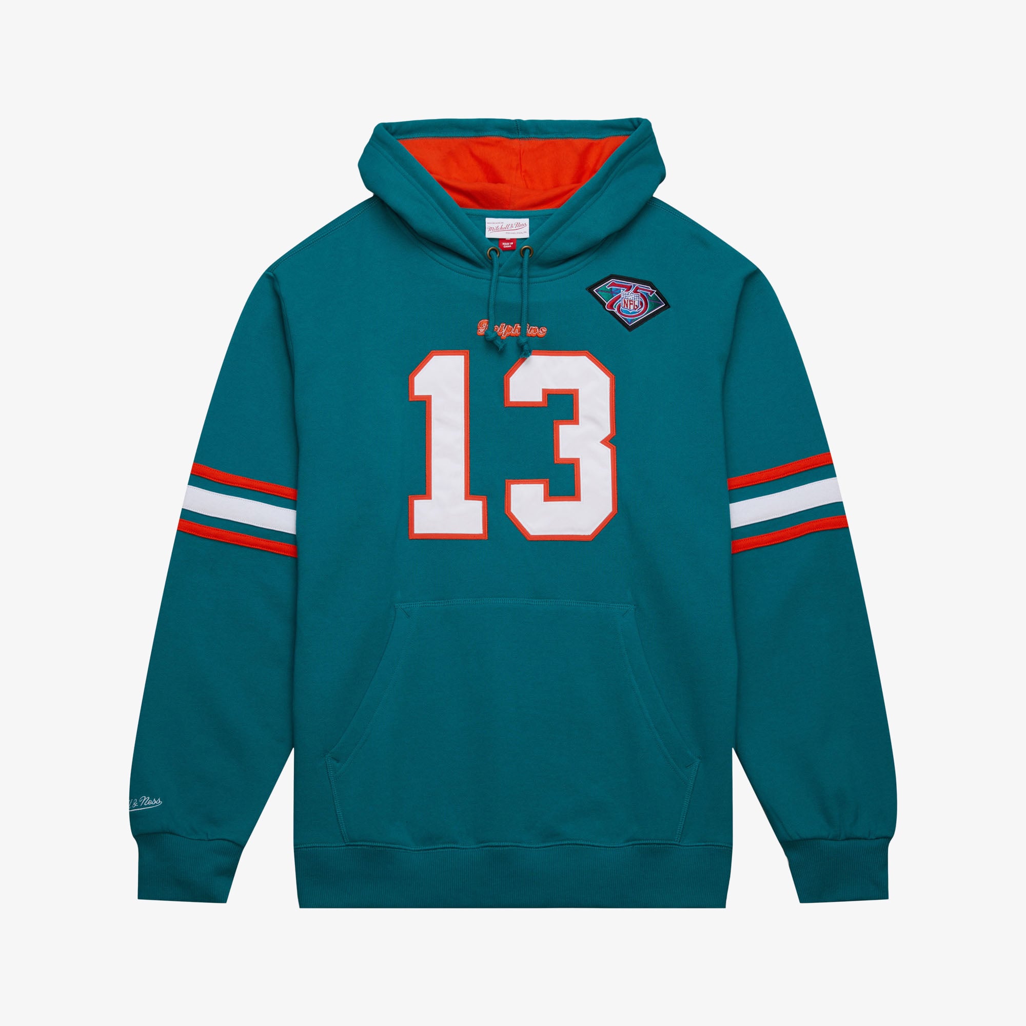 Miami Dolphins Mitchell & Ness Name & Nummer Fleece-Hoodie Dan Marino 1994