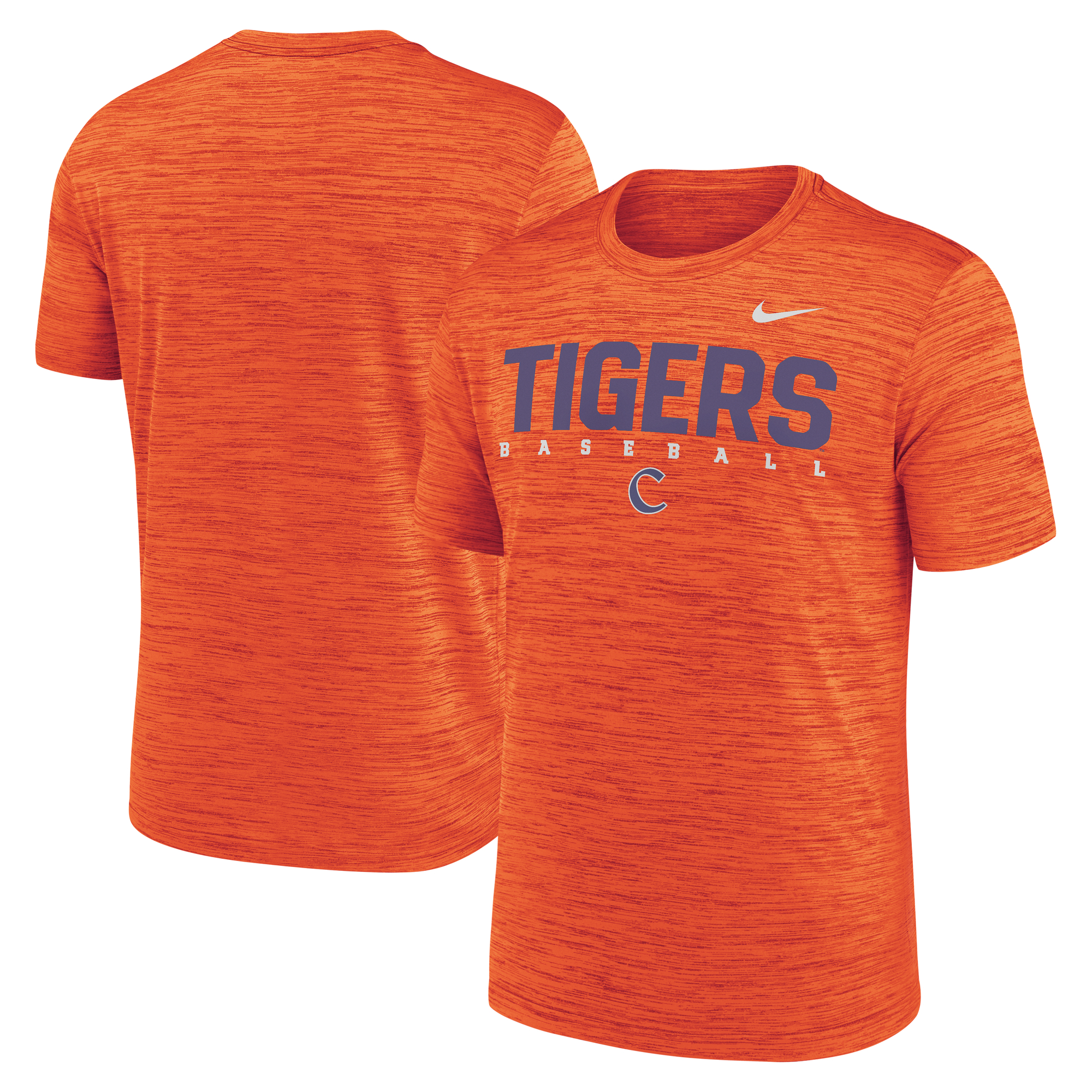 Men's Nike Orange Clemson Tigers Dugout Velocity Dri-FIT T-Shirt