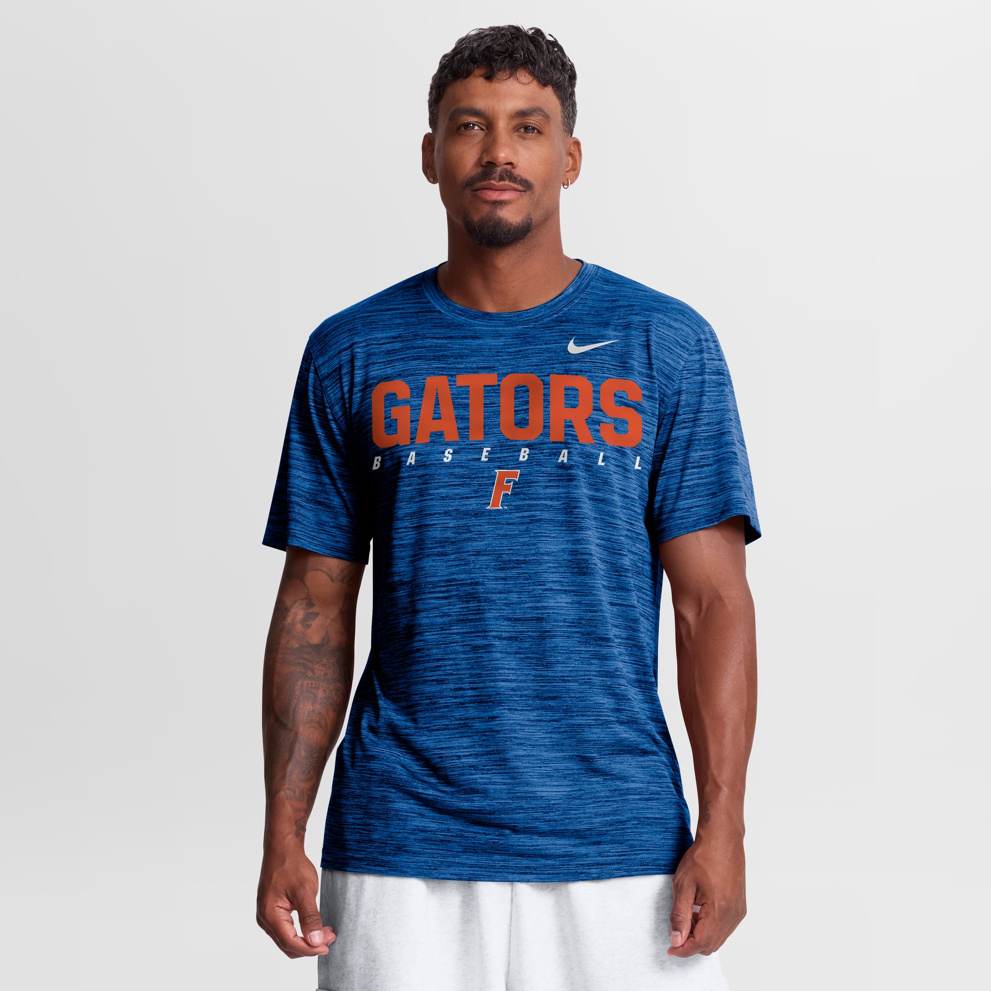 Men's Nike Royal Florida Gators Dugout Velocity Dri-FIT T-Shirt