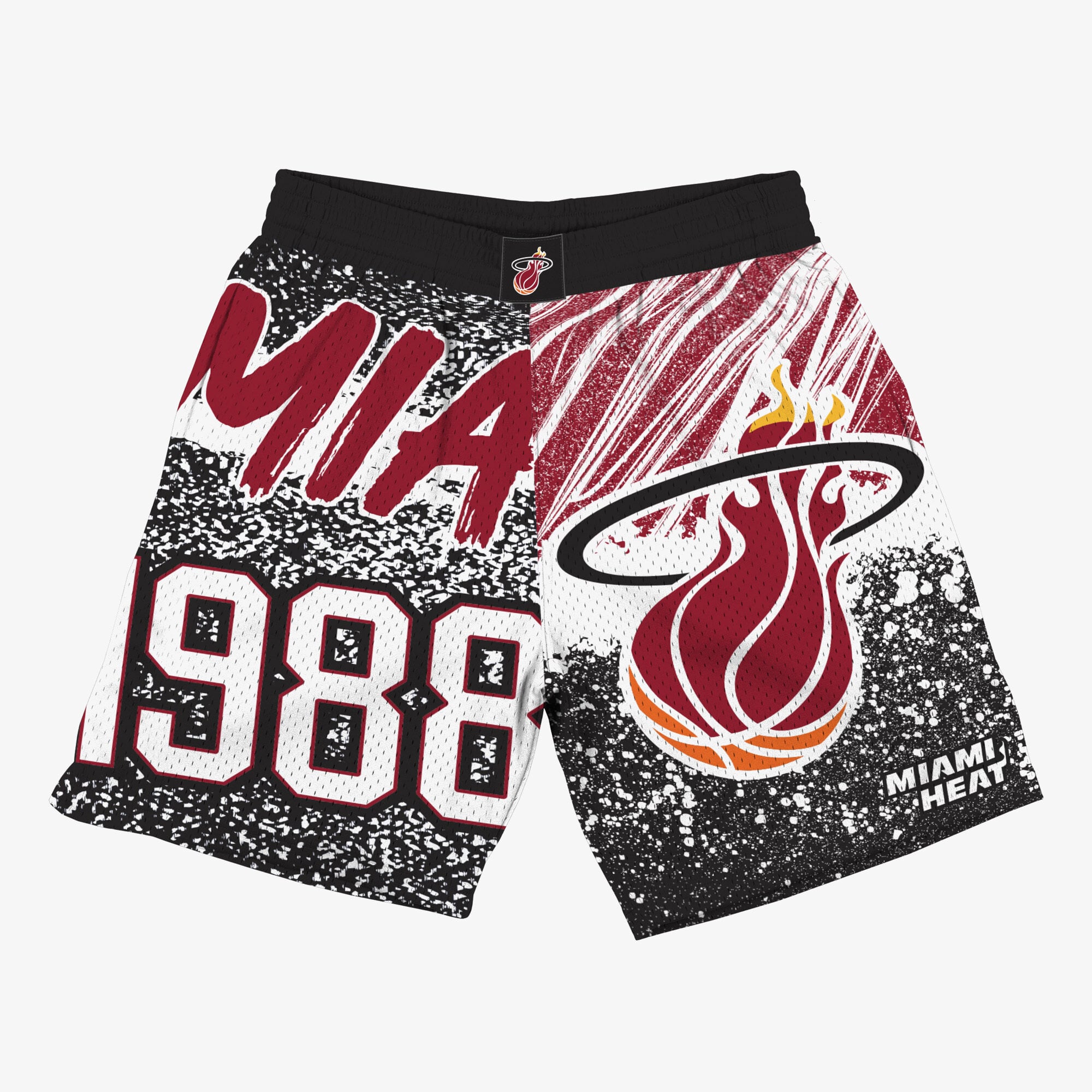 Miami Heat Mitchell & Ness Jumbotron Sublimated Shorts