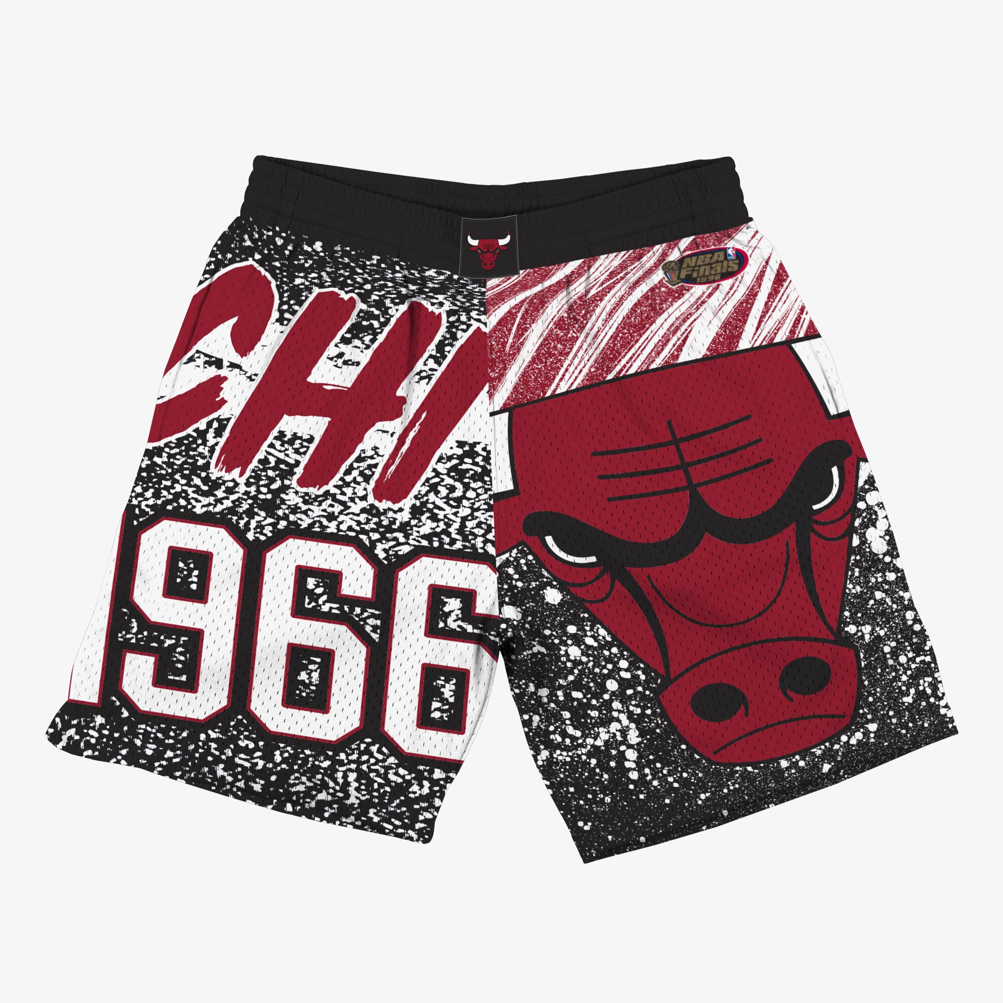 Chicago Bulls Mitchell & Ness Jumbotron Sublimated Shorts