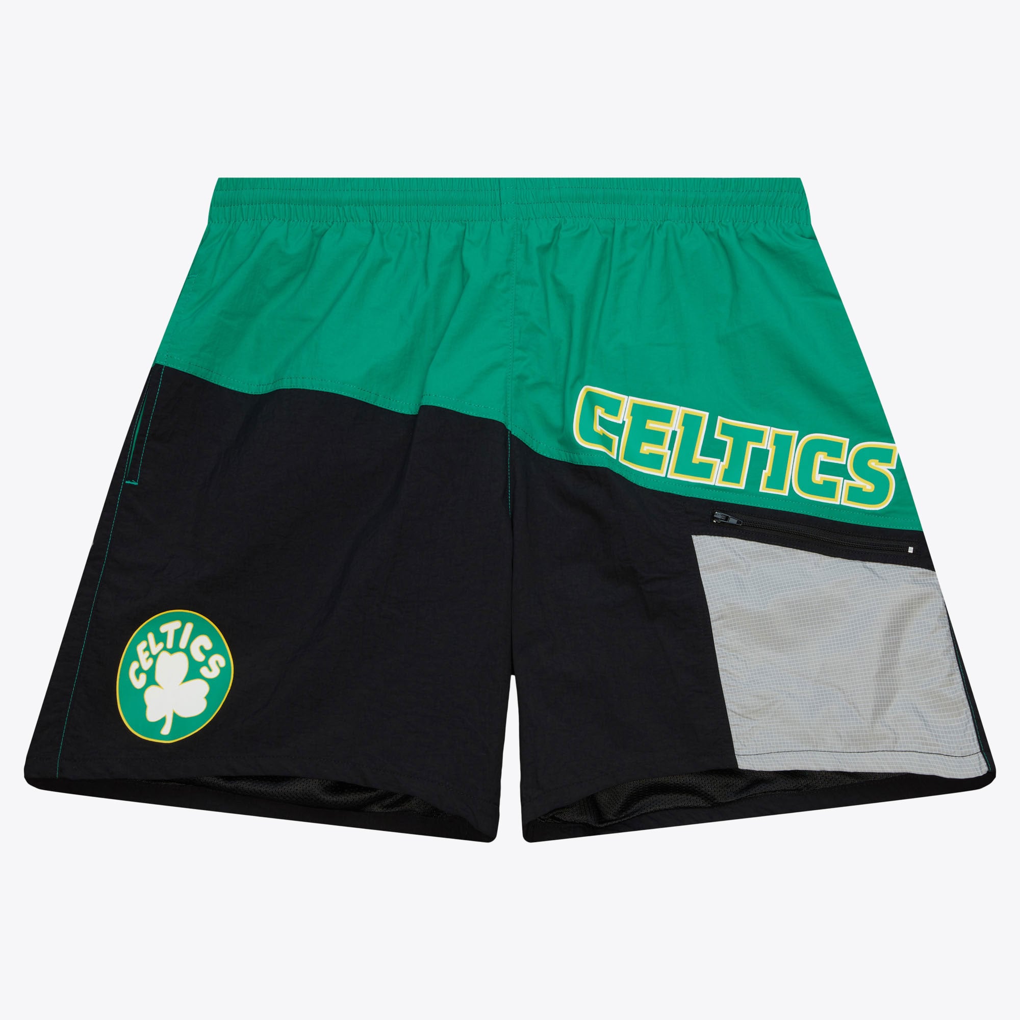 Boston Celtics Mitchell & Ness Nylon-Utility-Shorts