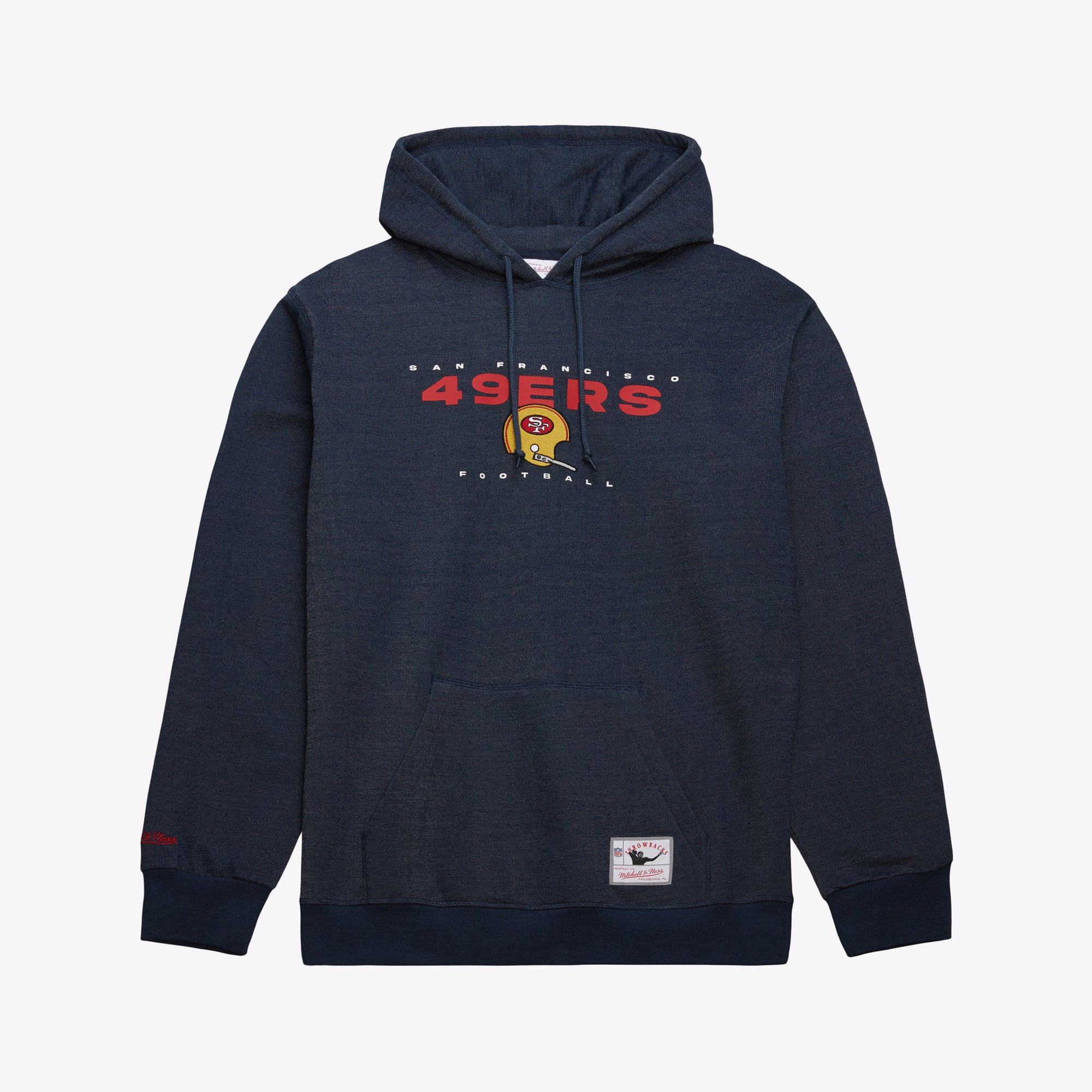 San Francisco 49ers Mitchell & Ness Washed Fleece Hoodie