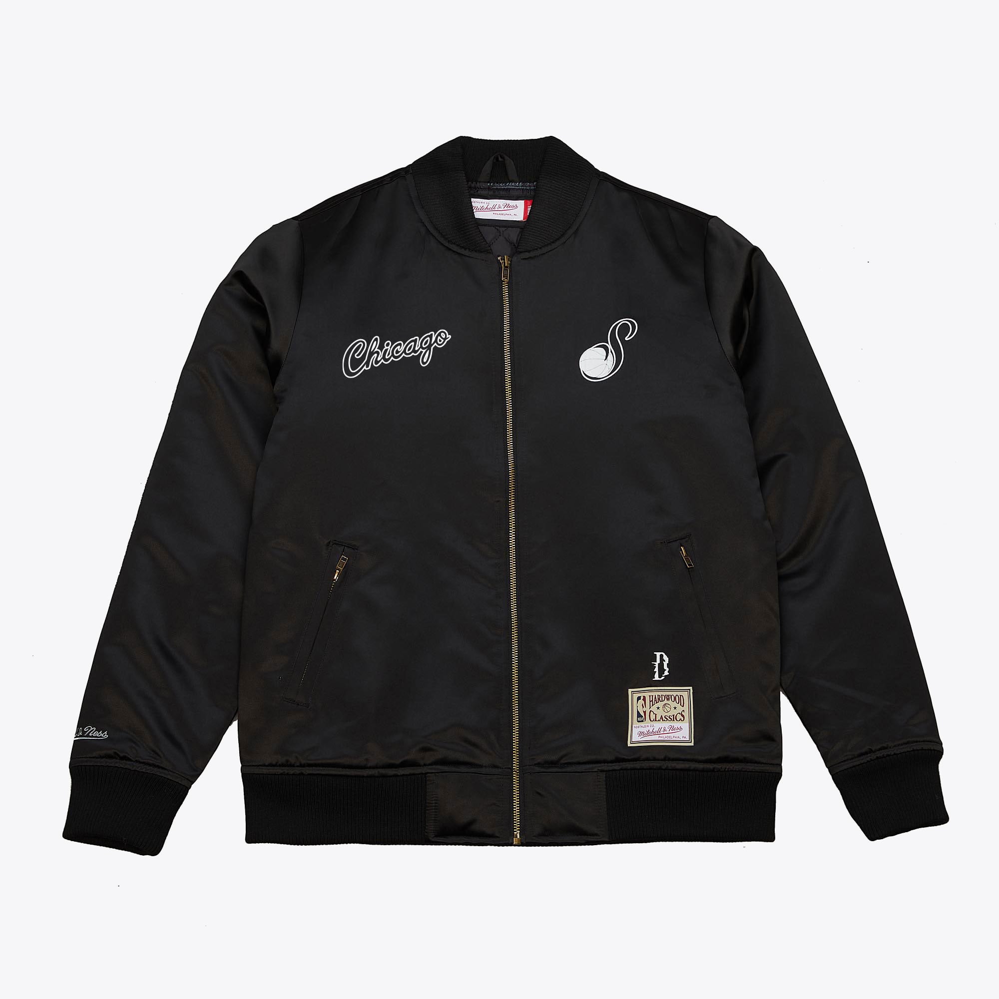 Chicago Bulls Mitchell & Ness x Suga Glitch Bomberjacke