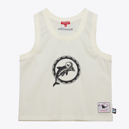 Miami Dolphins Mitchell & Ness Crop-Tanktop - Damen